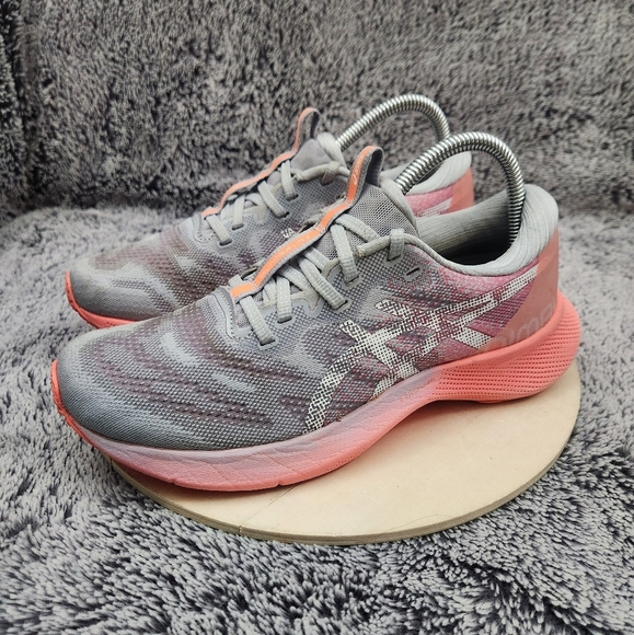 ASICS GEL-Nimbus Lite 2 Gray Coral Running Shoe Sneaker Women's Size 8 - Picture 4 of 9